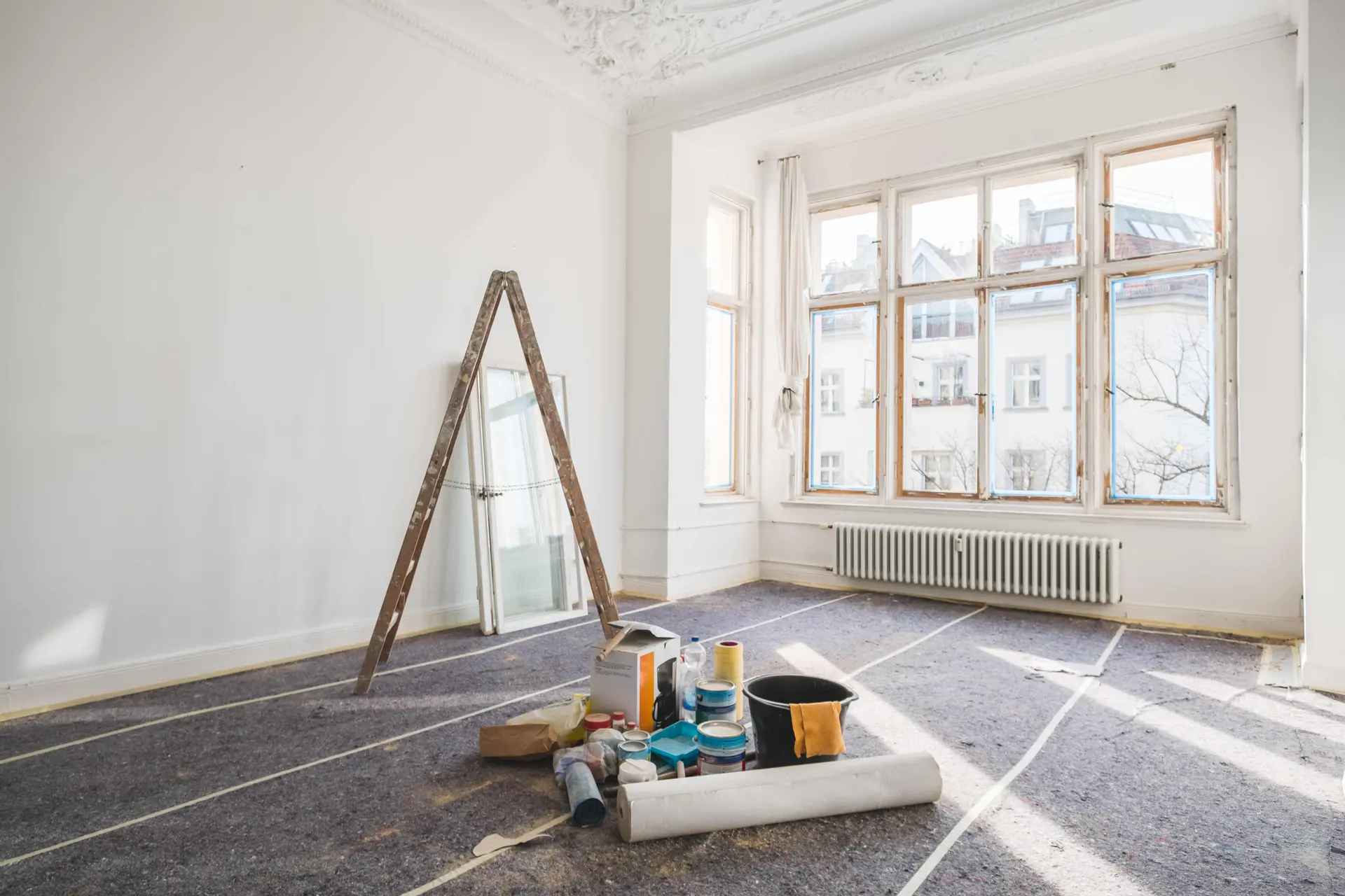 Wykończenie wnętrz apartamentu